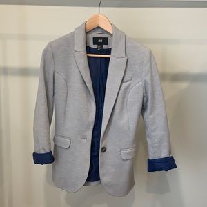 Grey blazer